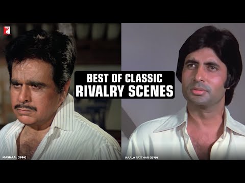 Classic Rivalry Scenes | Mashaal | Kaala Patthar | Sawaal