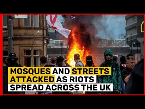 Far-right yobs terrorise UK streets and attack mosques | Islamist attacks