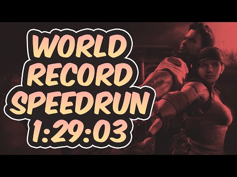 Resident Evil 5 | New Game PRO Speedrun | 1:29:03 | WORLD RECORD