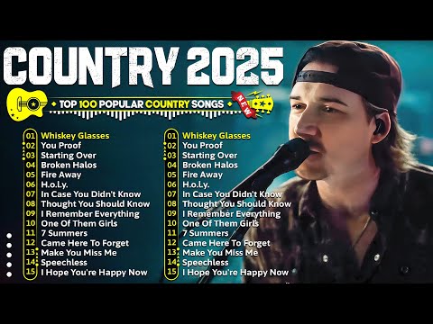 New Country Music 2025 - Morgan Wallen, Chris Stapleton, Luke Bryan, Luke Combs, Kane Brown,