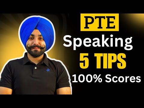 PTE Speaking 5 Tips, how to get 90 Scores ( Gurwinder PTE )