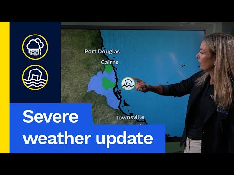 Severe Weather Update 28 January 2025: Heavy rainfall for North Tropical Queensland Coast