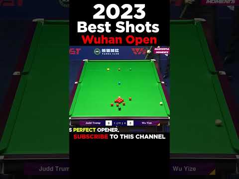 Wuhan Open 2023's Most AMAZING Shots #shorts #snooker #shortvideo #snookermoments #cuesports #wst