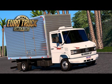 MB 710 no Baú - Euro Truck 2 Mods 1.53