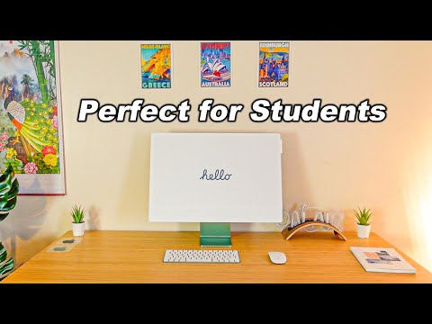 The Ultimate Modern Desk Set Up for 2022: Perfect for Students, Minimalists & Productivity