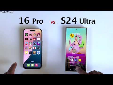 iPhone 16 Pro vs S24 Ultra - Speed Performance Test