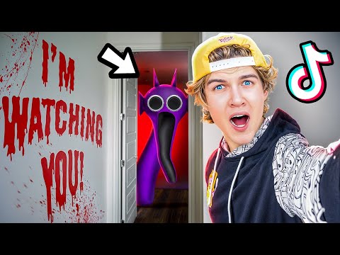 HACKER IN OUR TIKTOK?! (SECRET CREEPY MESSAGES!)