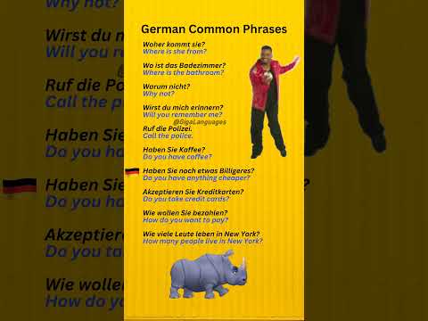 German Common Phrases Part 19 #LearnGerman #GermanPhrases