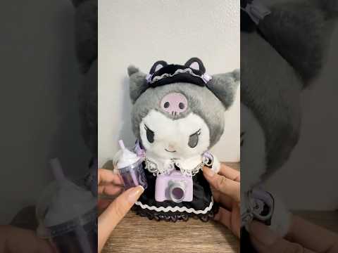 Kuromi pitatto plushie accessories #sanrio #unboxing #kuromi