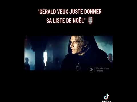 "THE WITCHER NOËL DE GÉRALD" 🎙#detournement #doublage #humour #pourtoi #parodie #seriesnetflix