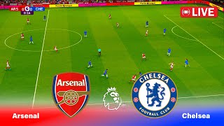 🔴LIVE : ARSENAL vs CHELSEA - English Premier League 24/25 | Full Match All Goals | PES 21 Simulation