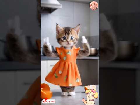 Patali kamariya hor hai hai ||पतली कमरिया cat dance video || #cat #shorts #catdance