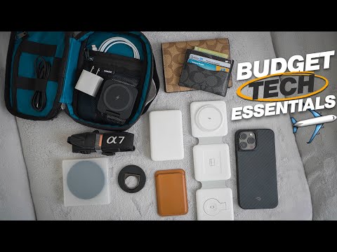 BUDGET Tech Accessories I Bring With Me for Travel! // Essentials 2024