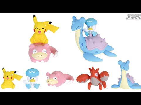 New Pokémon capsule figures revealed by Takara Tomy Arts