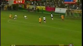 Bikmaev M. 55' Aktobe Vs Alania 4/8/2011UEFA Europa League Qualifying rounds