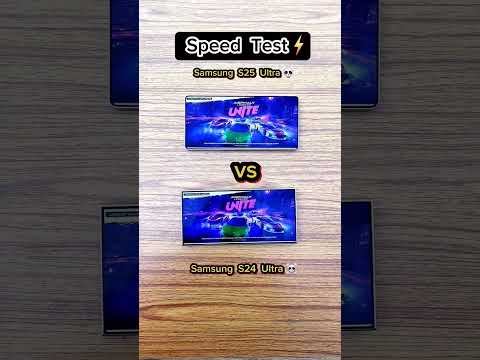 Samsung S24 ultra Vs Samsung S25 Ultra Speed Test #freefire #samsung #samsungs25ultra #samsunggearsp