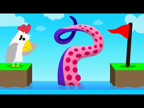 This Kraken Level is Impossible! (Ultimate Chicken Horse)