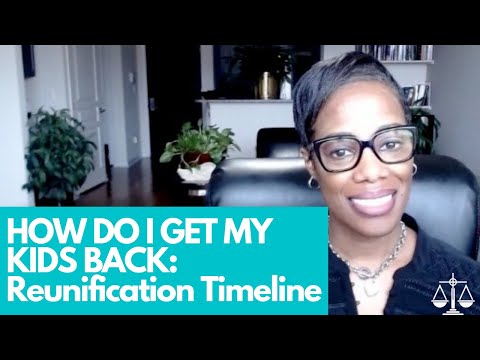 HOW DO I GET MY KIDS BACK: Reunification Timeline