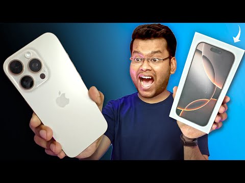 iPhone 16 Pro Unboxing 1st Sale Unit | iPhone 16 Pro Desert Titanium Unboxing | iPhone 16 Pro vs Max