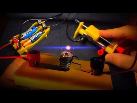 Relaxing Electromagnetism Experiments: Ohm's Law, Series/Parallel Circuits, DC Motor | ASMR