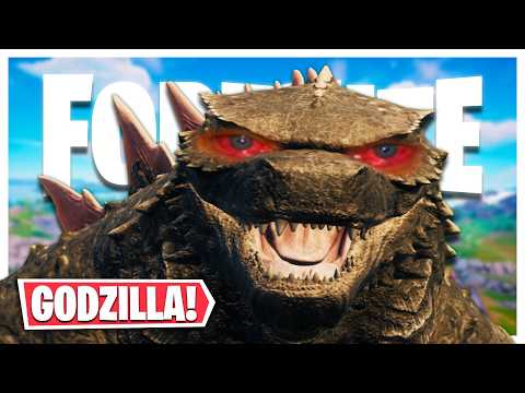 BECOMING GODZILLA IN FORTNITE wasn't as CRAZY as I hoped...