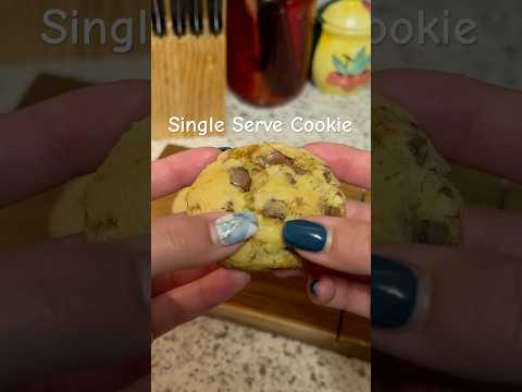 Single serving cookie🍪 #baking  #homebaking #cookiebaking  #shortsvideo