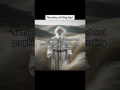 The story of King Saul PART 3 #TheStoryofKingSaul #BiblicalCharacter #KingSaulShorts #BibleStories