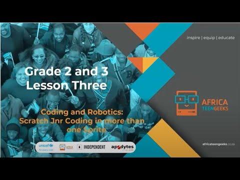 Grade 2-3 Coding | Lesson 18 | Coding in more than one sprite