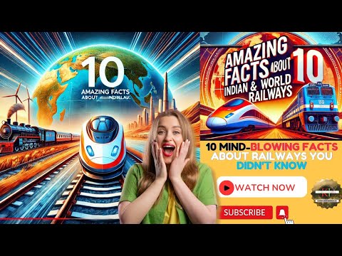 "10 Mind-Blowing Facts About Railways You Didn't Know! | 10 Most Surprising Facts About Railways