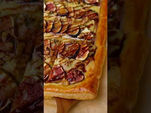 Fig, Brie, and Ricotta Tart