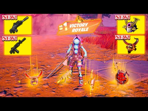 Slurp Peabody vs NEW MEDALLIONS & MYTHIC WEAPONS ( NEW! FORTNITE CHAPTER 6 SEASON 1 )