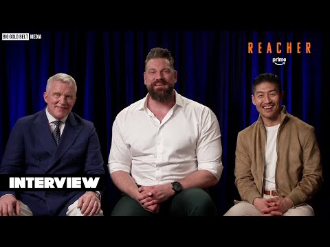 Anthony Michael Hall, Olivier Richters & Brian Tee Interview | Prime Video's Reacher Season 3