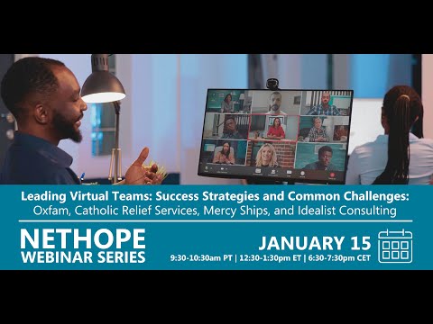 Webinar | Leading Virtual Teams: Success Strategies and Common Challenges