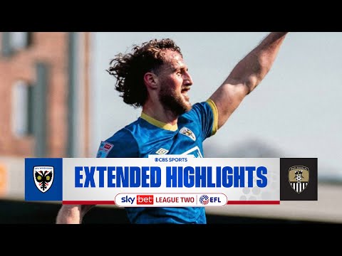 AFC Wimbledon vs. Notts County: Extended Highlights | EFL League Two | CBS Sports Golazo