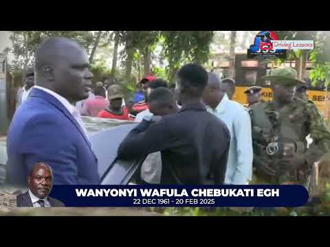 SEE WHAT HAPPENNED AT WAFULA CHEBUKATI'S HOME AFTER HIS ARRIVAL FROM NAIROBI