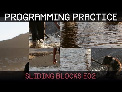 [Unity] Programming Practice: Sliding Blocks 2/2