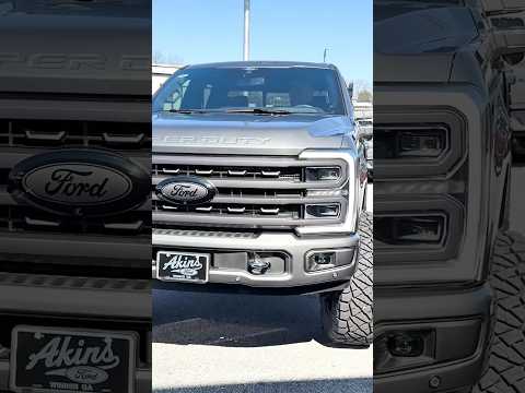 Kimber’s 2024 Akins Ford F250 Platinum Covert 2.5” Leveled on 37s