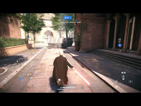 STAR WARS Battlefront II Galactic Assault (PS5) Count Dooku Gameplay