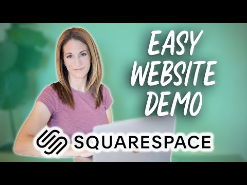 Easy Website Demo for Therapists Using Squarespace