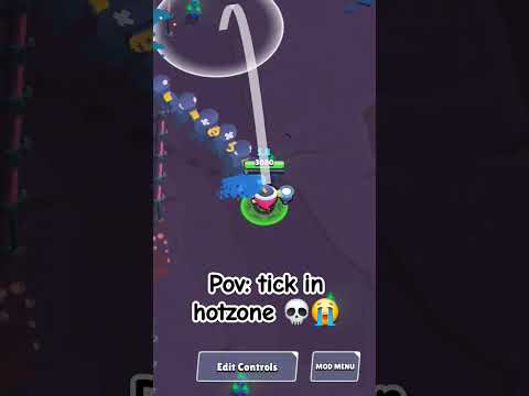 Pov: tick in hotzone #brawlstars #gaming #shorts #youtubeshorts #youtube