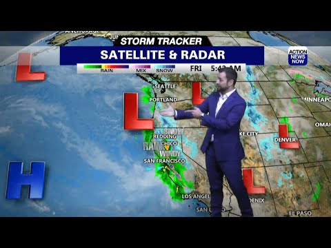 Storm Tracker Forecast: Heavy rain & snow Friday