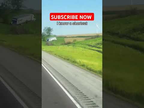 TRUCKING Episode  |  driver shortcut to the warehouse.