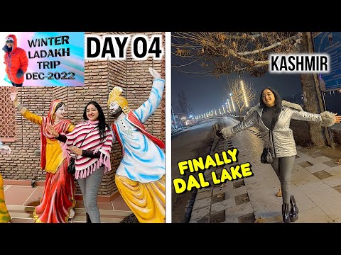 NIGHT WALK AT DAL LAKE | KASHMIR | WINTER LADAKH EP 04 | TNGVlogs | TheNutriGurl