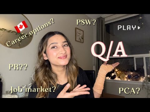 Q/A about Job Market| PSW to RPN| Nonmed scope in Canada 🇨🇦🍁