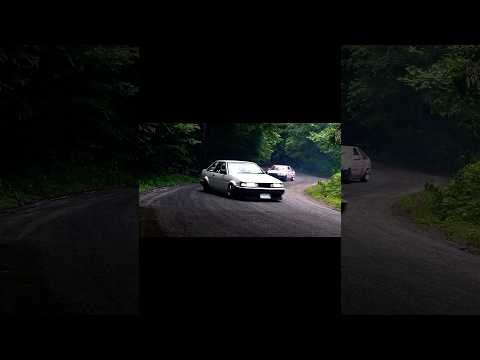 The realistic video of AE86 running through Gunsai!