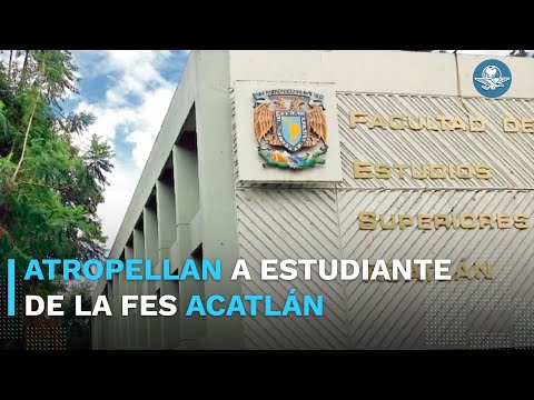 Alumno de la FES Acatlán es atropellado por su compañero