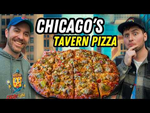 Rating Every Tavern Style PIZZA In Chicago (ft. Pizza Legend John Carruthers)