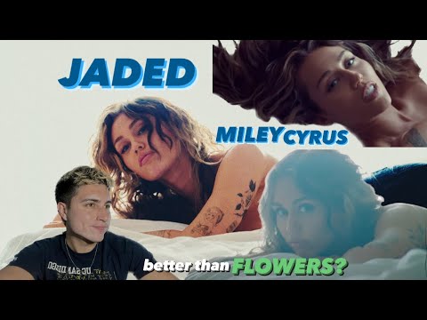 MILEY CYRUS - JADED - MUSIC VIDEO + SONG |REACTION| AM I A SMILER NOW???