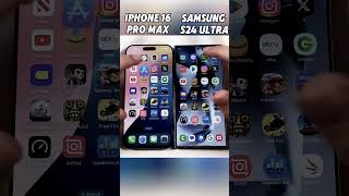 iPhone 16 Pro Max vs S24 Ultra⚡Ultimate Speed Test! Which Flagship Will Reign Supreme?🚀#Shorts#Viral