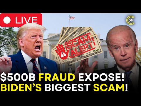 BIDEN SCAM LIVE | Trump UNCOVERS $500 BILLION To Defunct Frauds! - WE’LL CATCH THEM! | CLRCUT